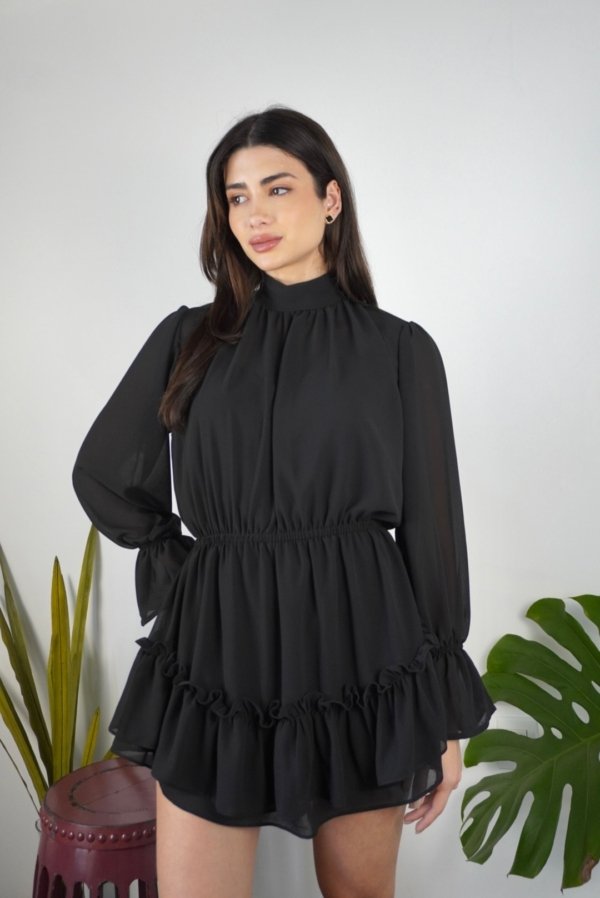 Vestido Milão - Preto